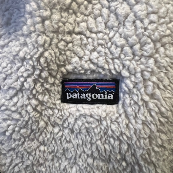 Patagonia W's Los Lobos Reversible Vest Fleece Size Large LIKE NEW - Picture 4 of 8